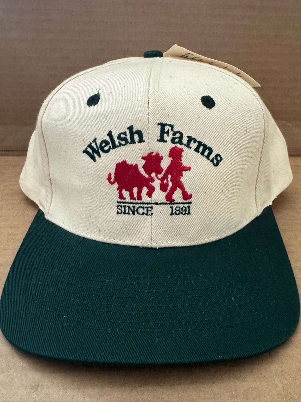 Vintage Deadstock Welsh Farms Hat